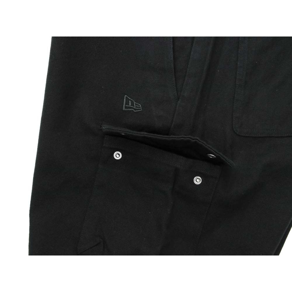 New Era Essential Black Cargo Shorts