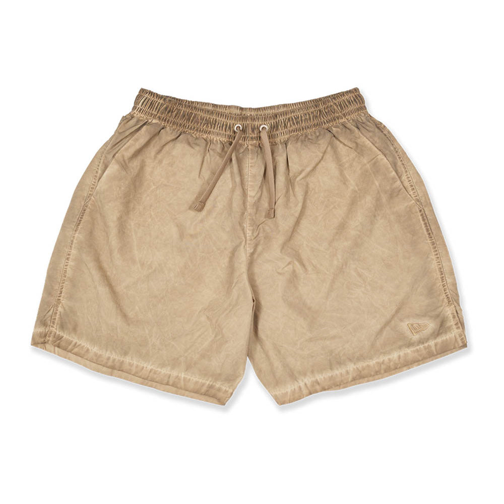 New Era Khaki Washed Shorts