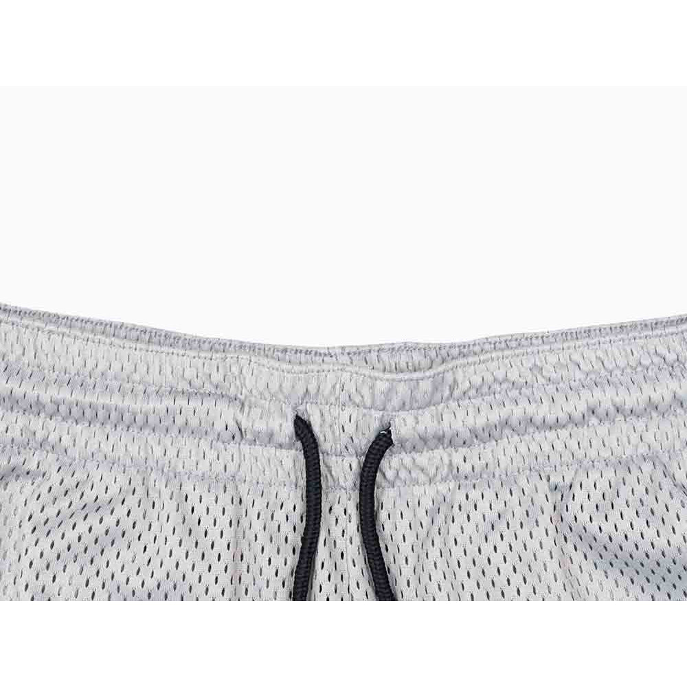 New Era Gray Mesh Swim Shorts