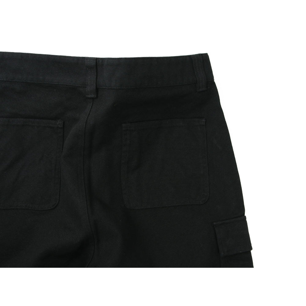 New Era Essential Black Cargo Shorts