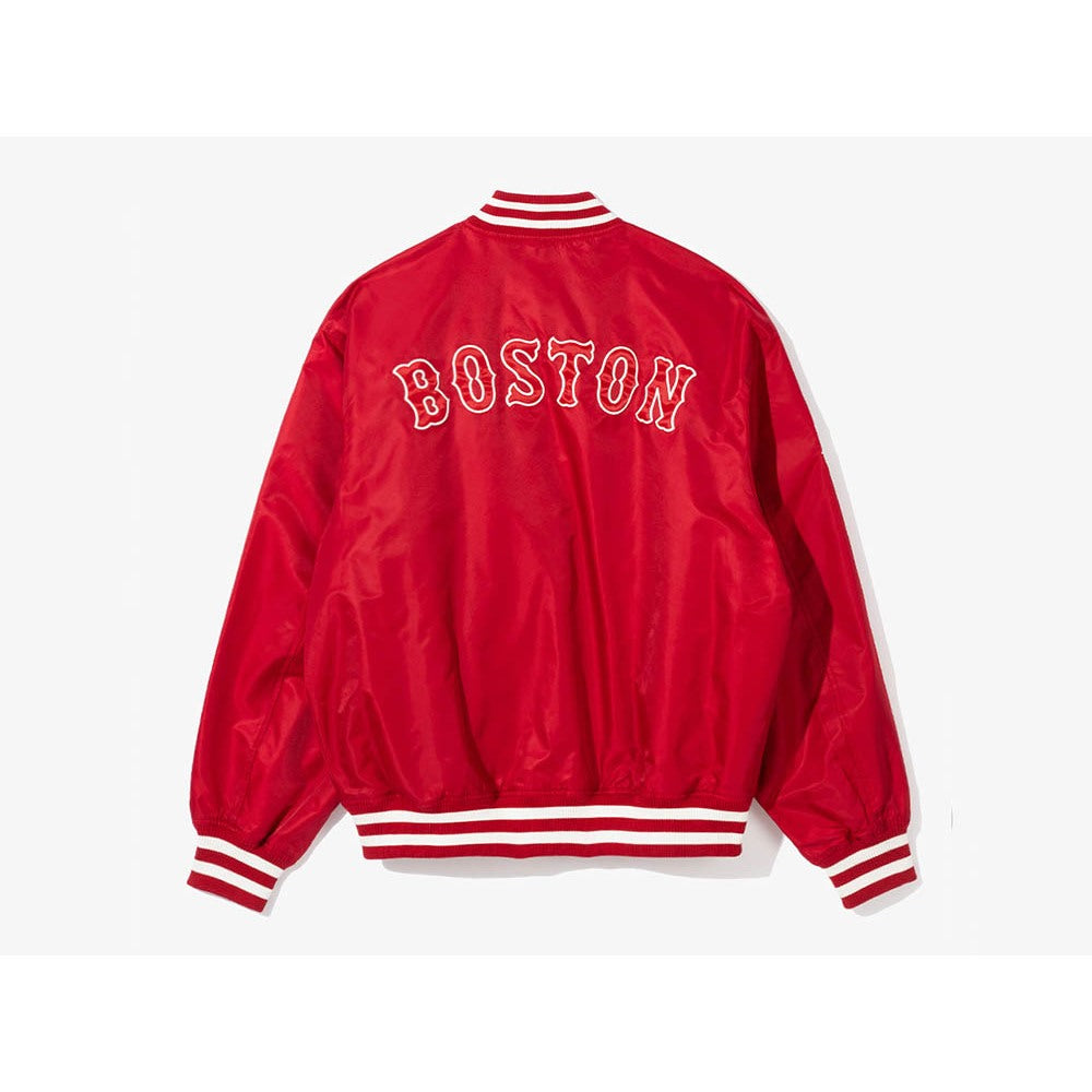 New Era Boston Red Sox MLB Nylon Red Jacket