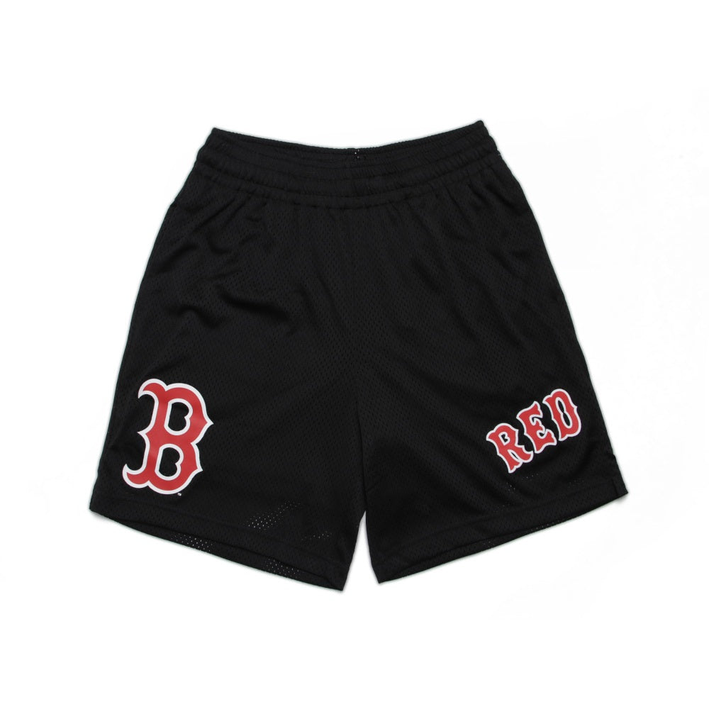 Boston Red Sox MLB Black Mesh Shorts