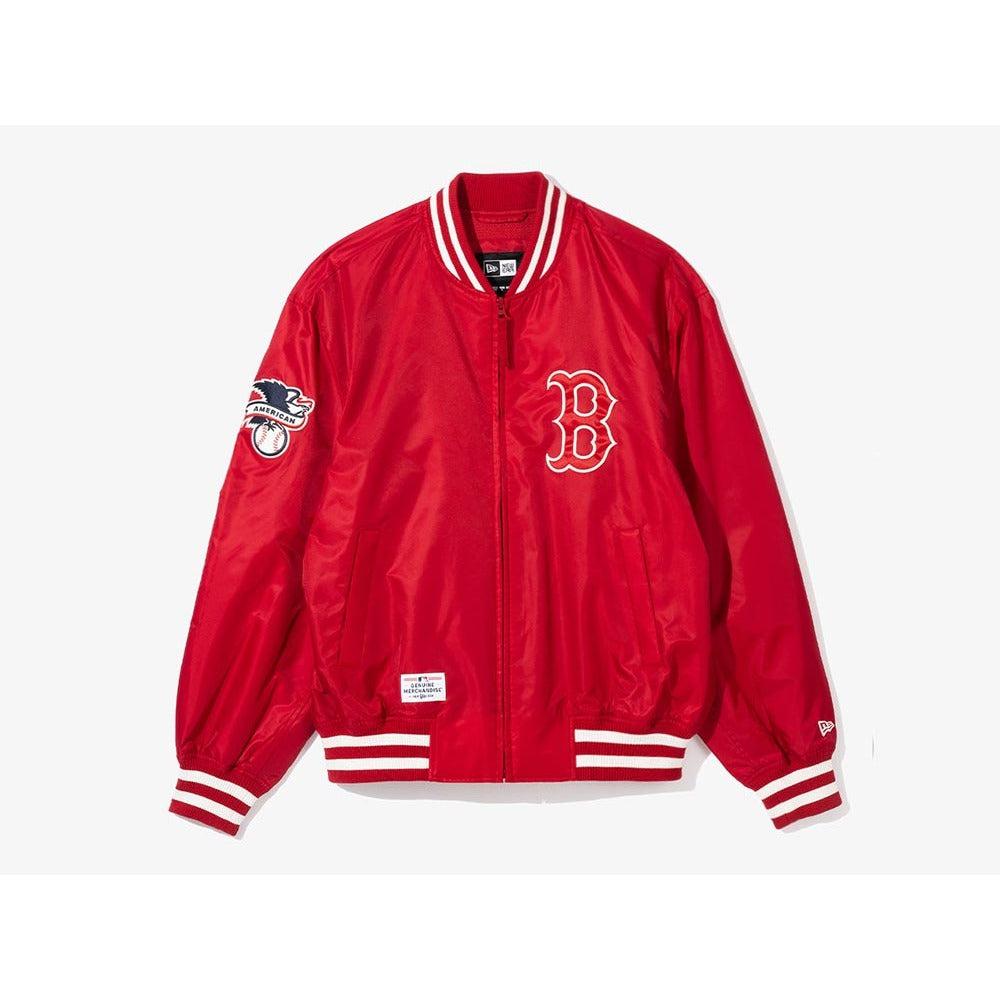 New Era Boston Red Sox MLB Nylon Red Jacket