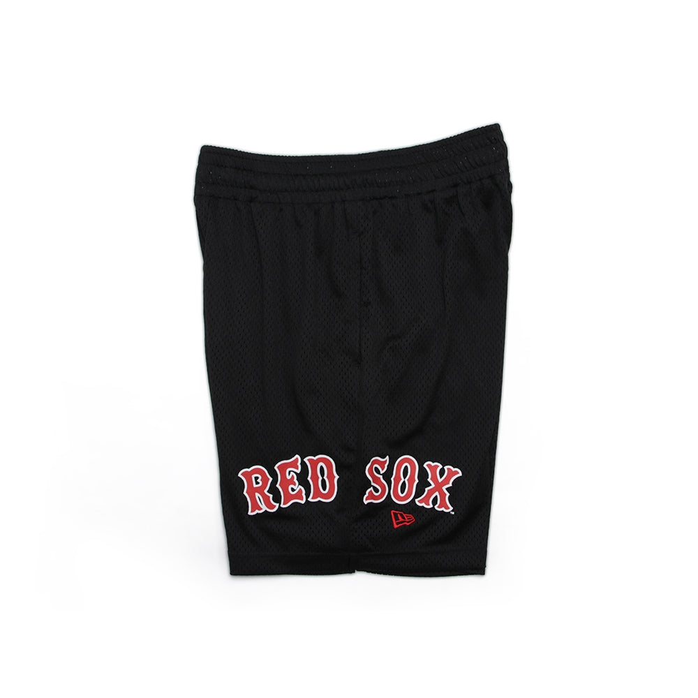 Boston Red Sox MLB Black Mesh Shorts