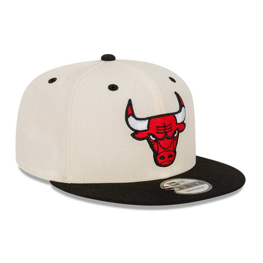New Era Chicago Bulls Two Tone Chrome White 9FIFTY Adjustable Cap