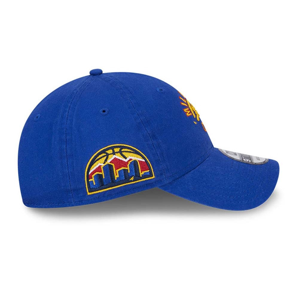 Denver Nuggets NBA Statement Edition Blue 9TWENTY Adjustable Cap