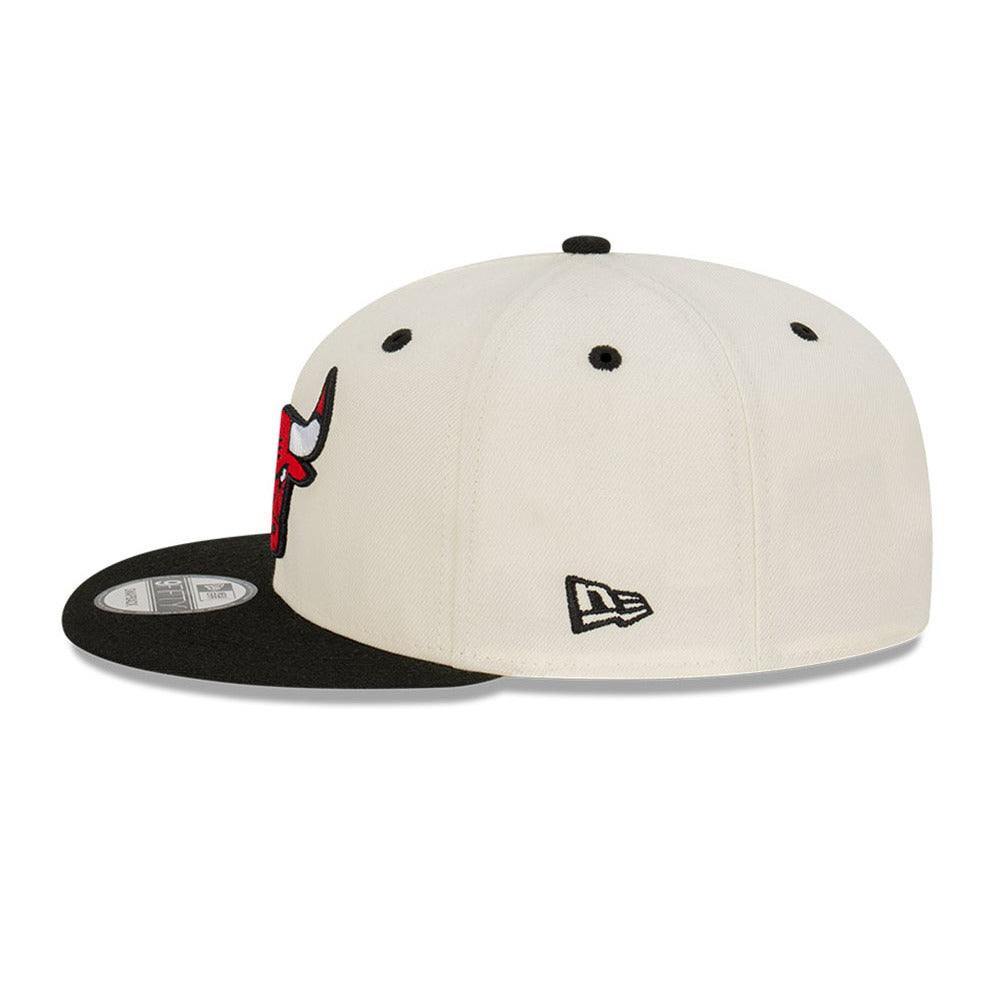 New Era Chicago Bulls Two Tone Chrome White 9FIFTY Adjustable Cap