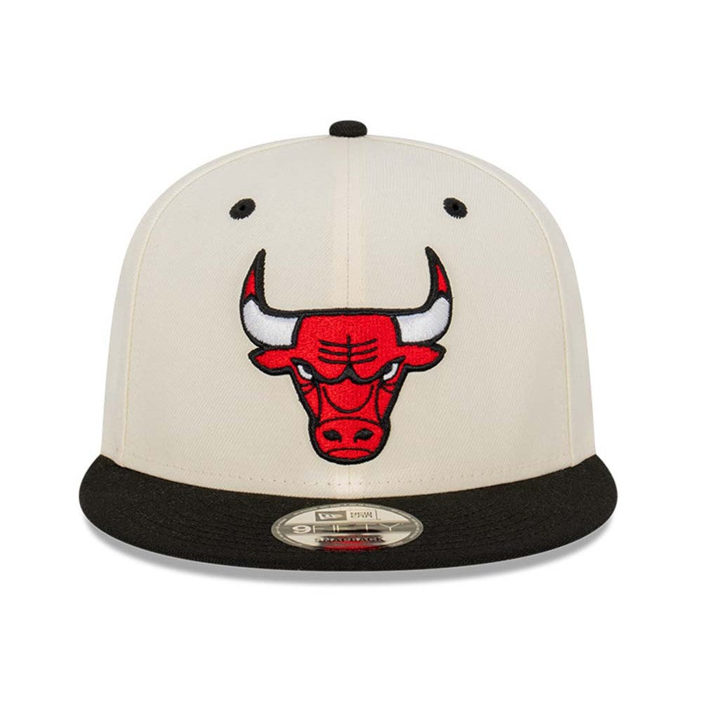 New Era Chicago Bulls Two Tone Chrome White 9FIFTY Adjustable Cap