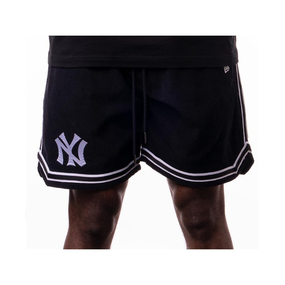 New York Yankees MLB Archive Cord Black Shorts