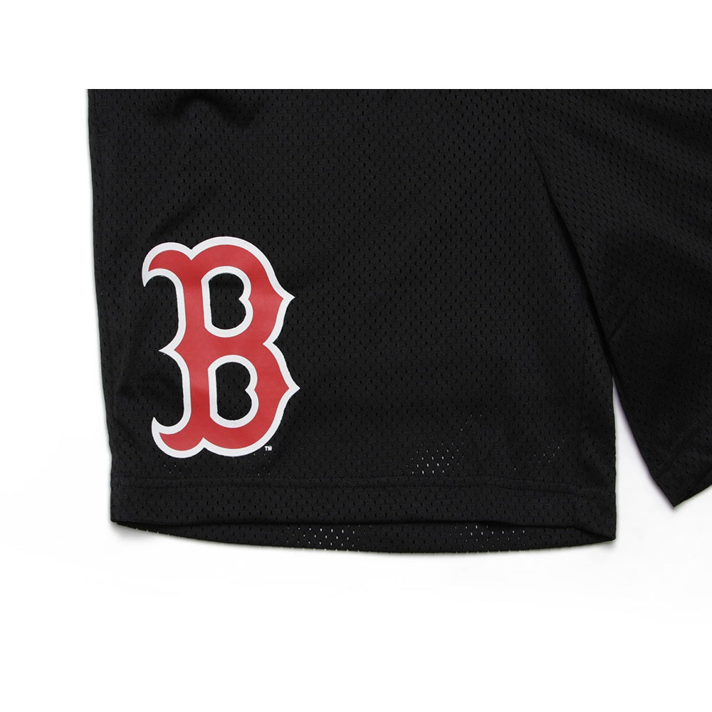 Boston Red Sox MLB Black Mesh Shorts