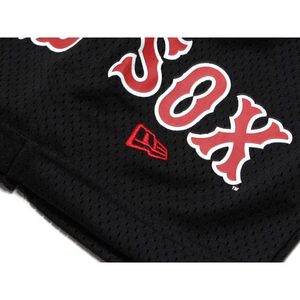 Boston Red Sox MLB Black Mesh Shorts