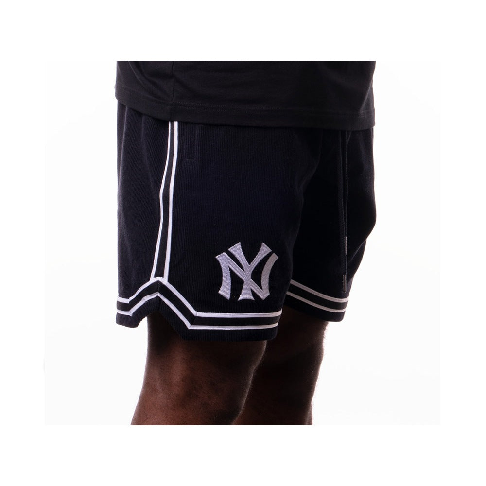 New York Yankees MLB Archive Cord Black Shorts