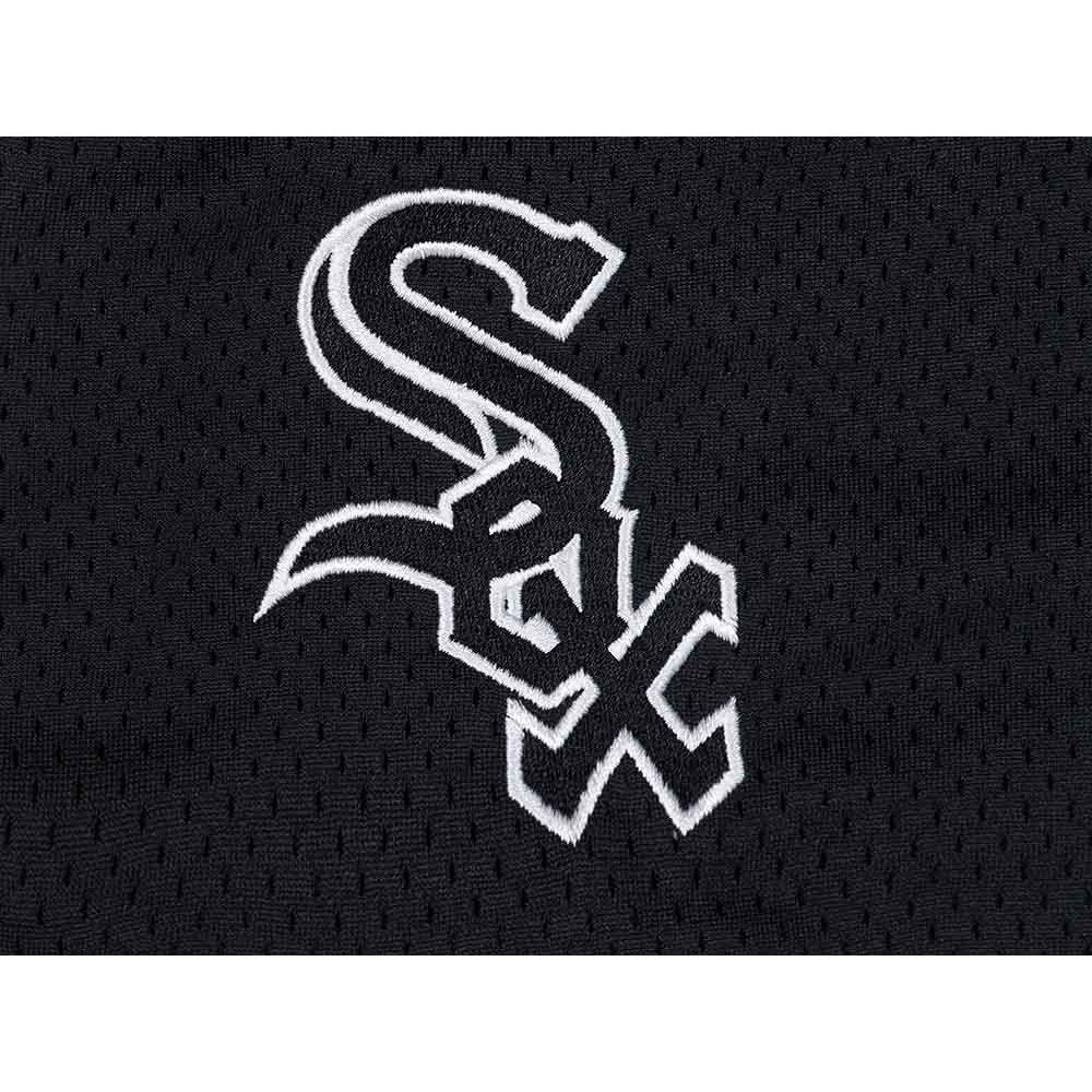 Chicago White Sox MLB Soccer Black Mesh Shorts