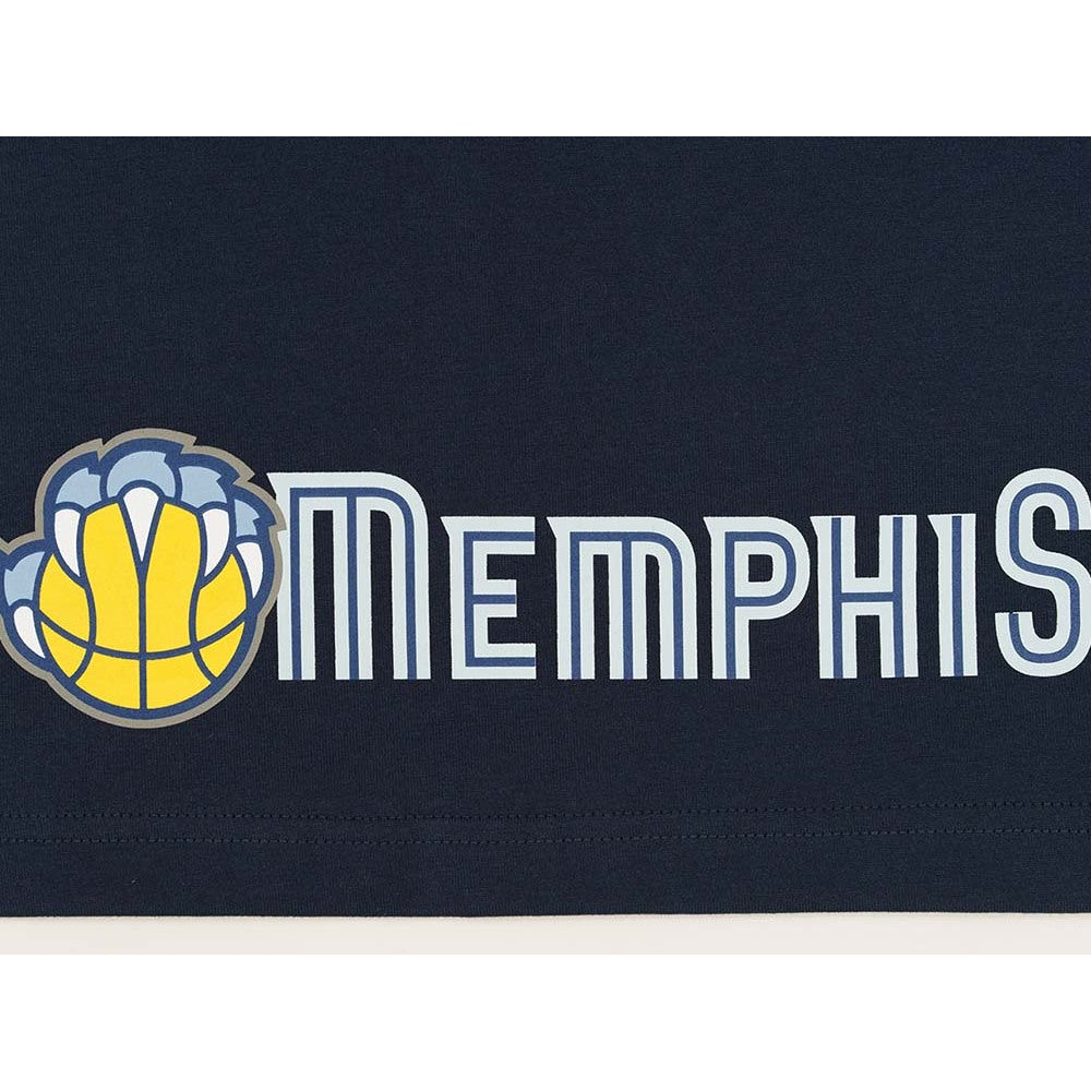 Memphis Grizzlies NBA New Generation Navy Short Sleeve T-Shirt