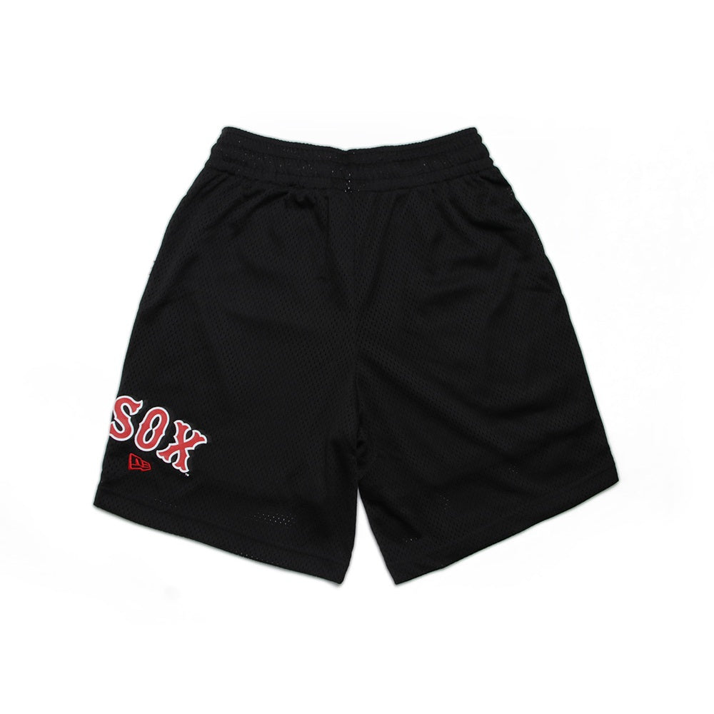 Boston Red Sox MLB Black Mesh Shorts