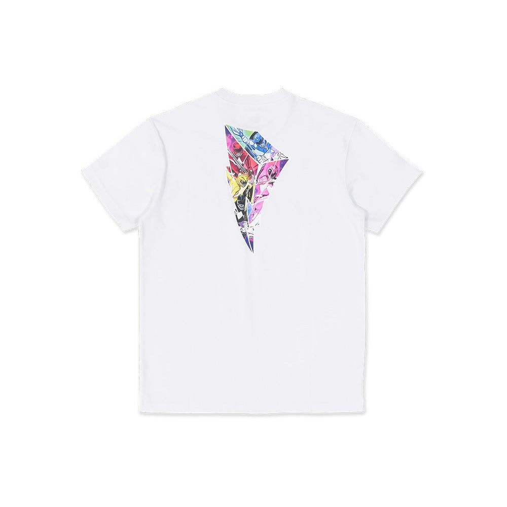 New Era Power Rangers White Short Sleeve T-Shirt