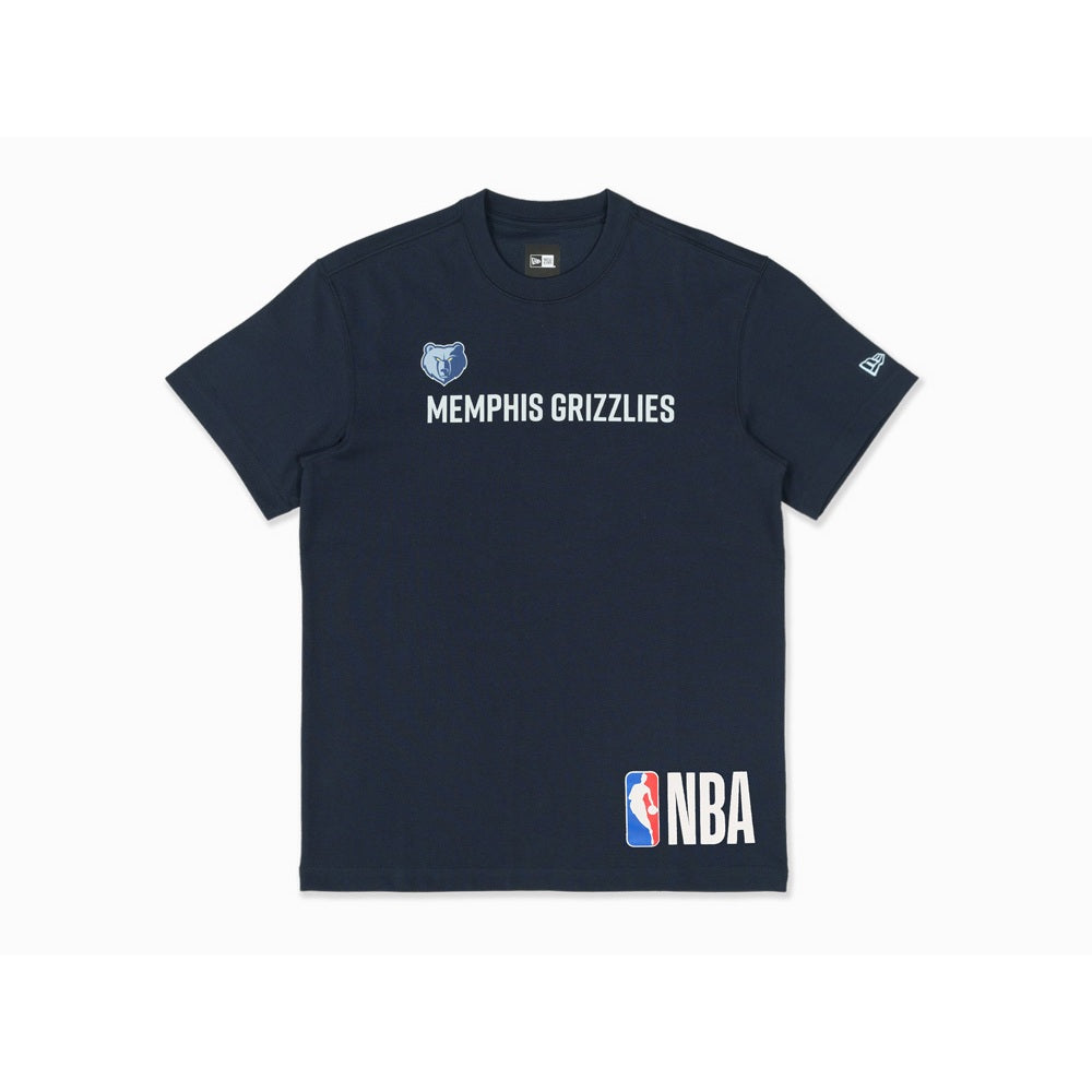 Memphis Grizzlies NBA New Generation Navy Short Sleeve T-Shirt