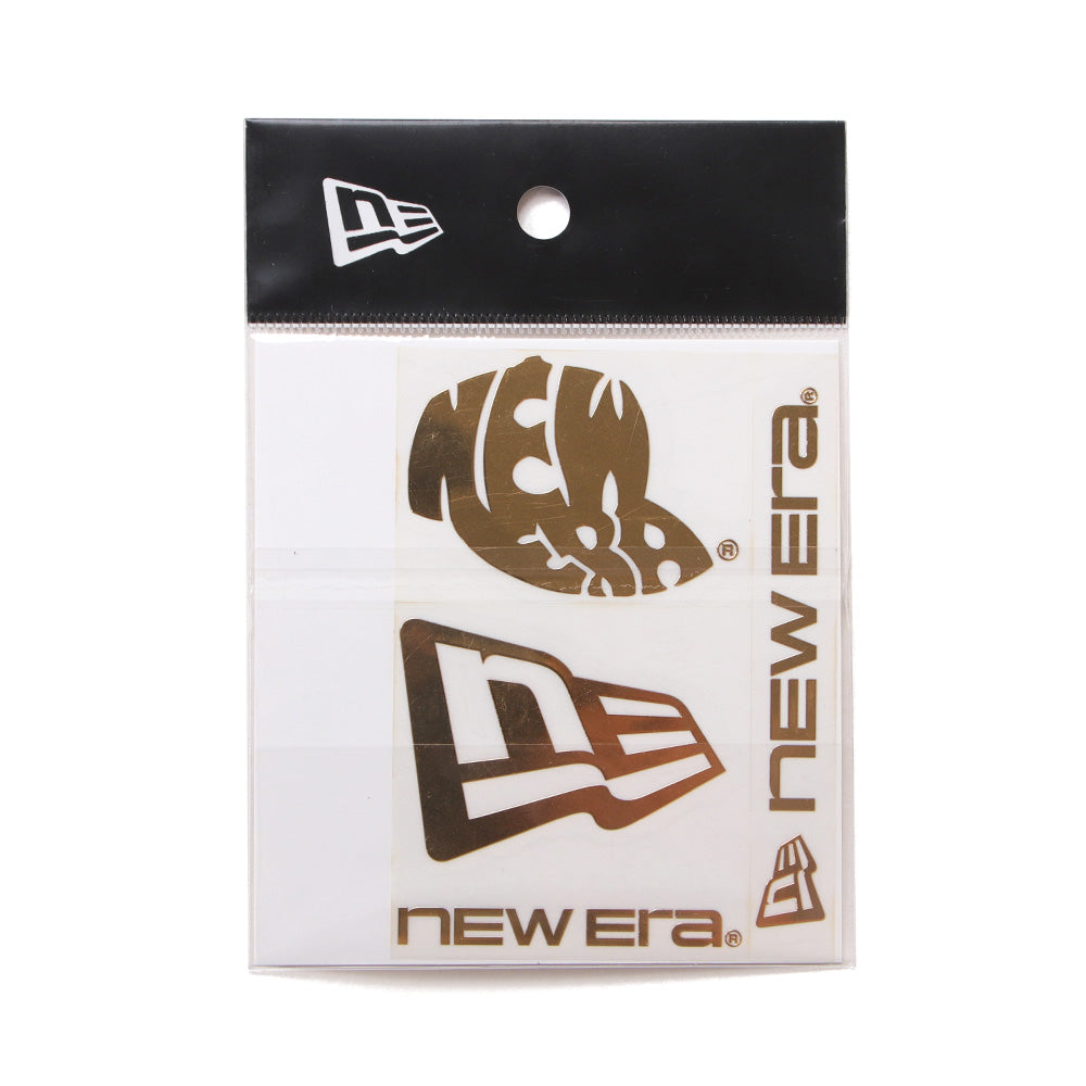 New Era Chrome Decal GOLD Sticker Pack 2026 (PROMO ITEM)