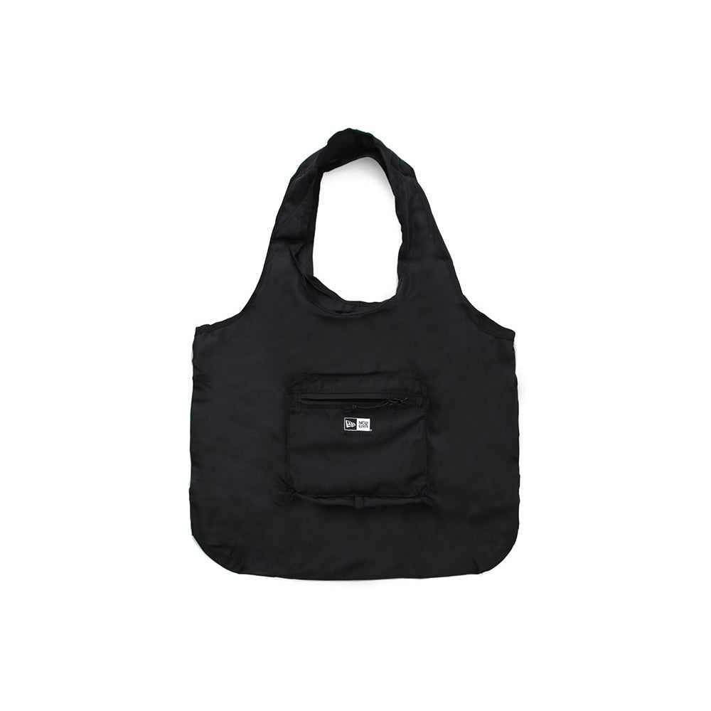 New Era Logo 22L Packable Ripstop Black Tote Bag