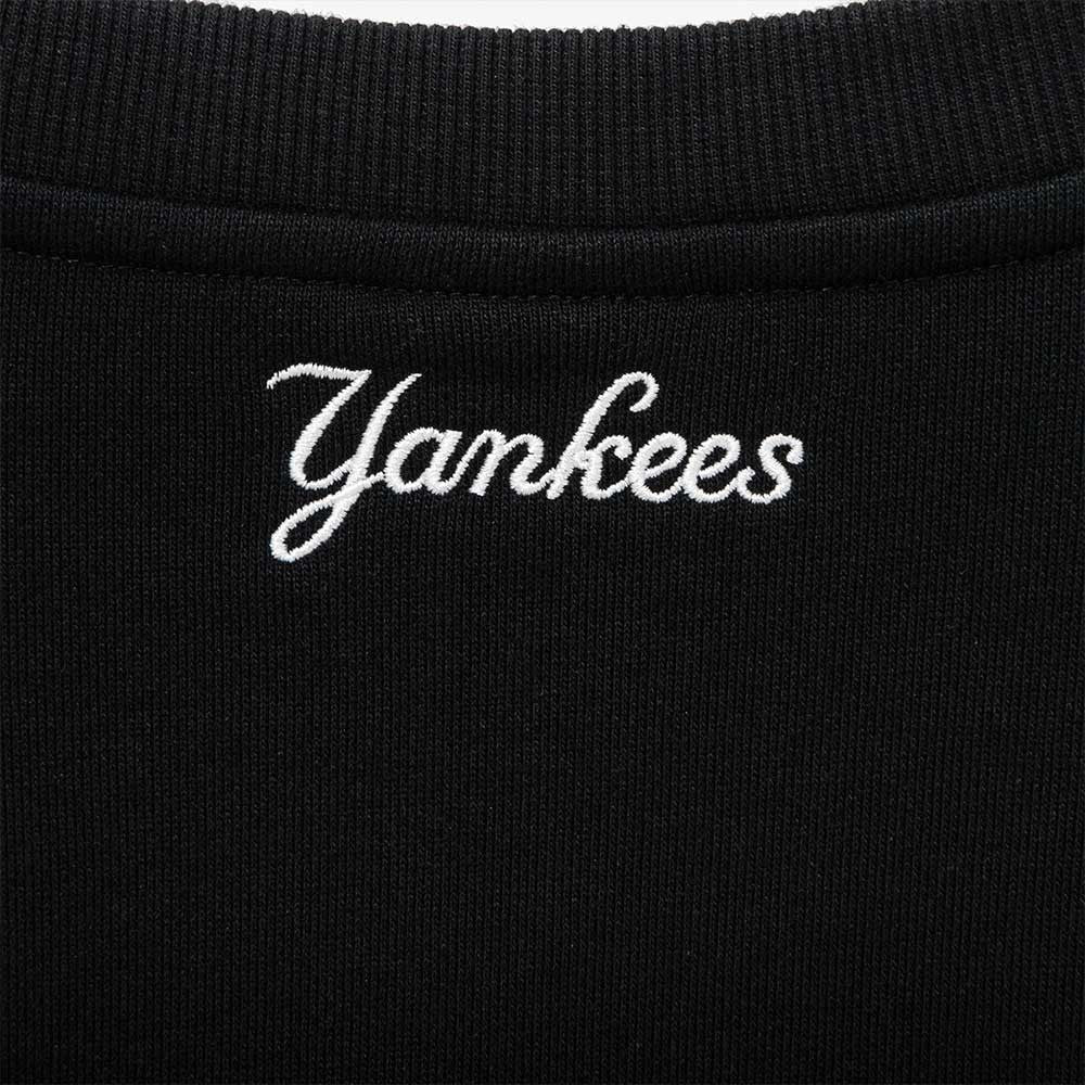 New York Yankees MLB Point Logo Black Pullover Sweatshirt